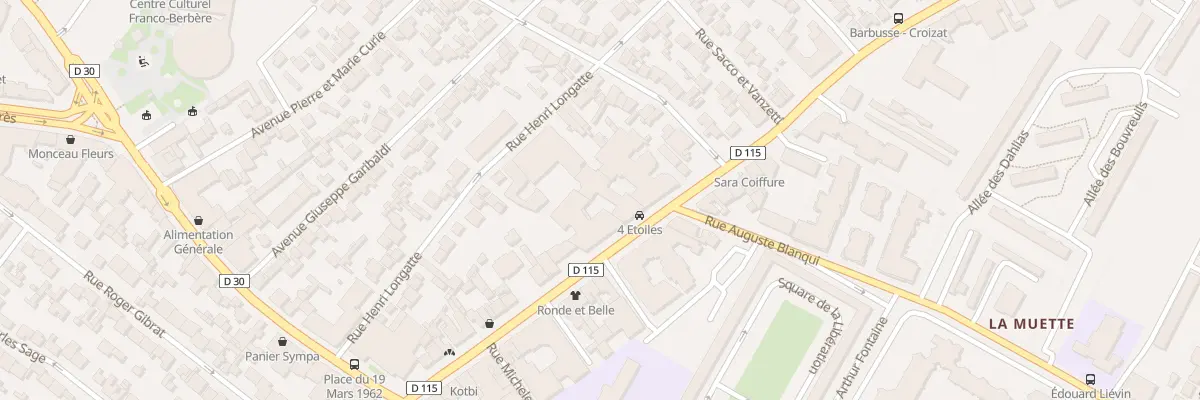 Plan du 181 Av Henri Barbusse à Drancy