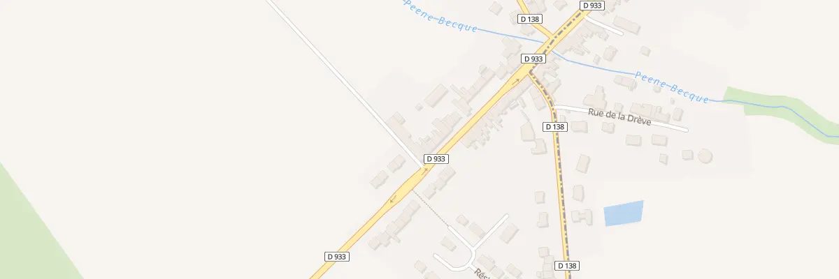 Plan du 3 Rte de St Omer à Bavinchove