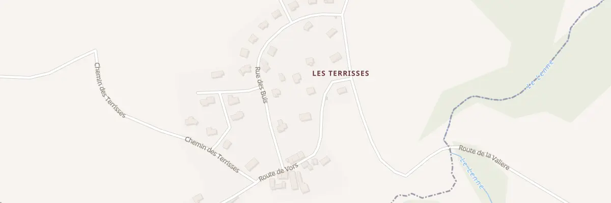 Plan du 5491 Les Terrisses à Moyrazès