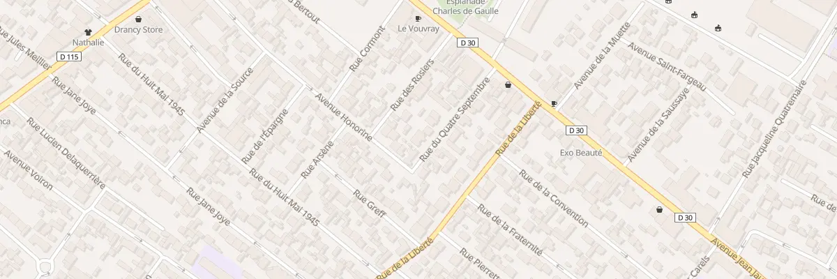 Plan du 18 Rue du Quatre Septembre à Drancy