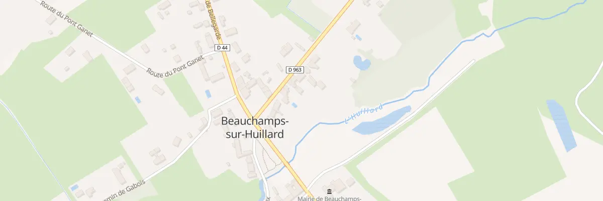 Plan du 8 Rte d’Auvilliers à Beauchamps-sur-Huillard