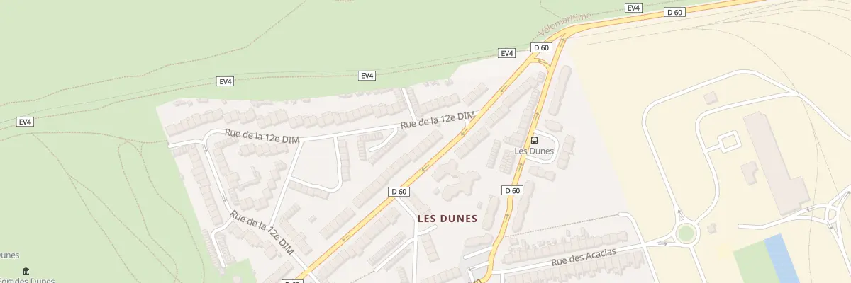 Plan du 361 Rue du Gen Catroux à Leffrinckoucke