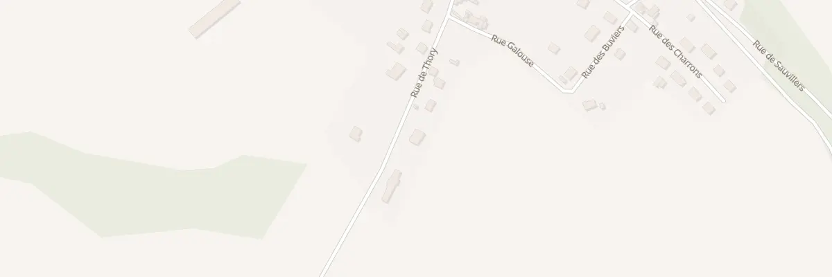 Plan du 69 Rue de Thory à Mailly-Raineval