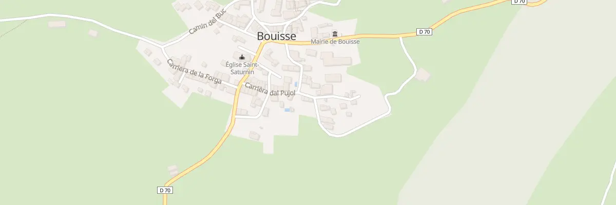 Plan de Cae Del Pujol à Bouisse