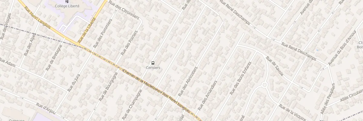 Plan du 27 Rue Des Pruniers à Drancy
