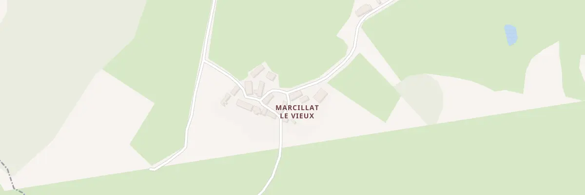 Plan du 5 Marcillat le Vieux à Rougnat