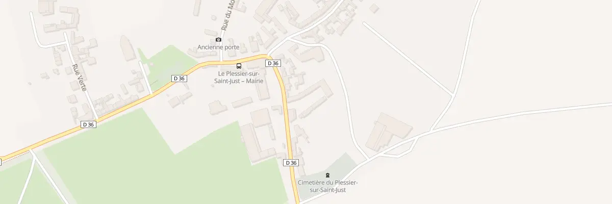 Plan du 465 Rue de Compiègne au Plessier-sur-Saint-Just