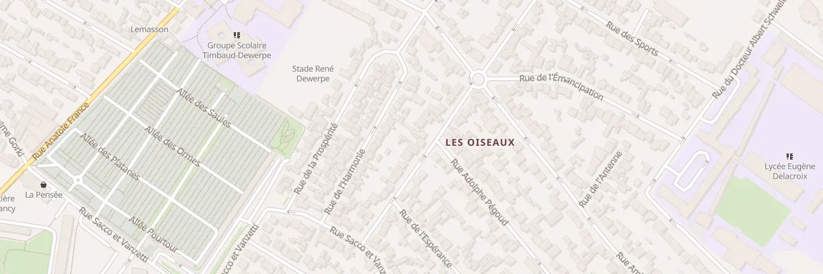 Plan du 29 Rue Grosperrin à Drancy