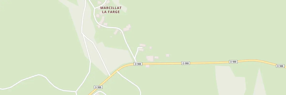 Plan du 3 Marcillat la Farge au Compas