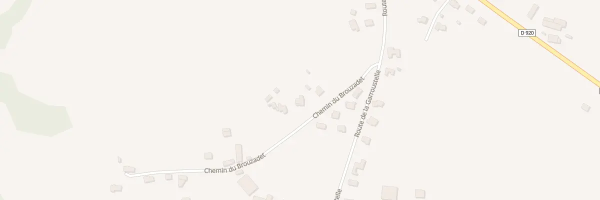 Plan du 6 Che du Brouzadet à Arpajon-sur-Cère