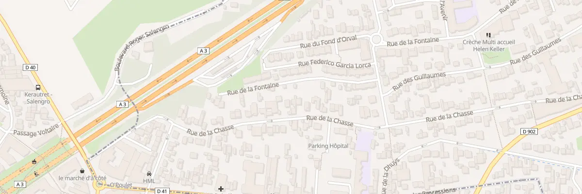 Plan du 65 Rue de la Chasse à Noisy-le-Sec
