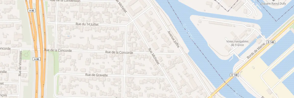 Plan du 42 Rue Michelet à Maisons-Alfort