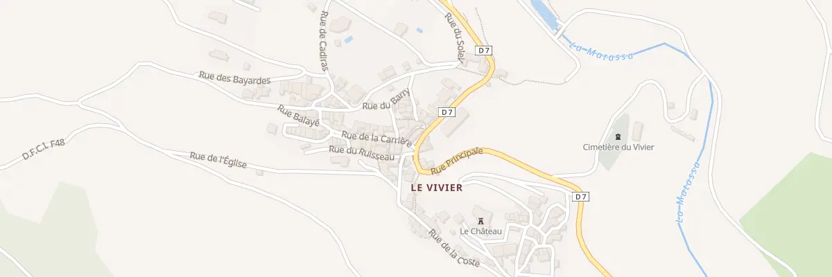 Plan du 46 Le Barry au Vivier