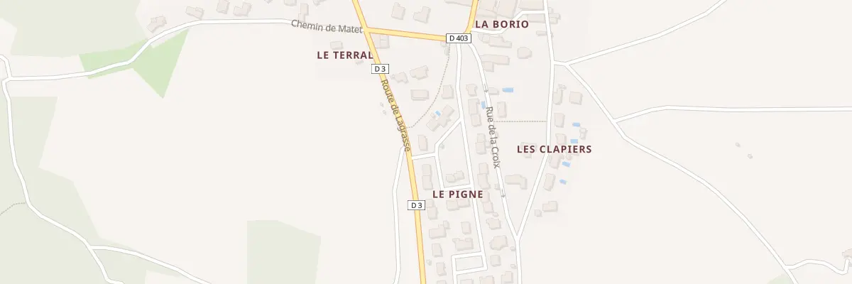 Plan du 16 Rue du Serbié à Fontiès-d’Aude