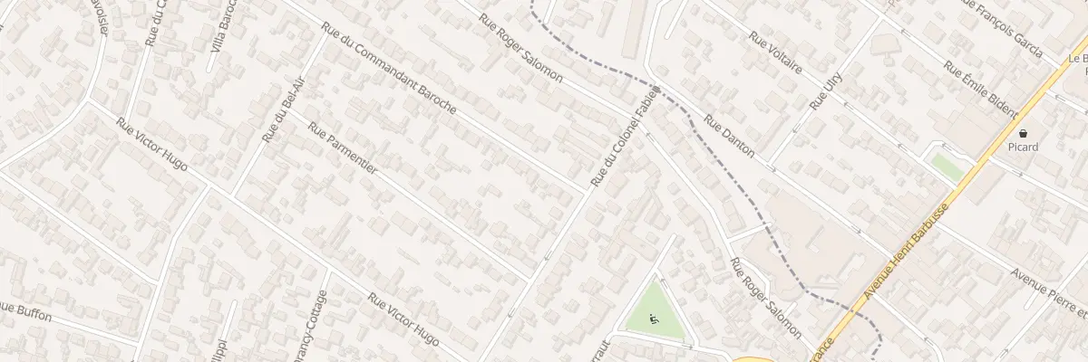 Plan du 7 Rue du Cdt Baroche à Drancy
