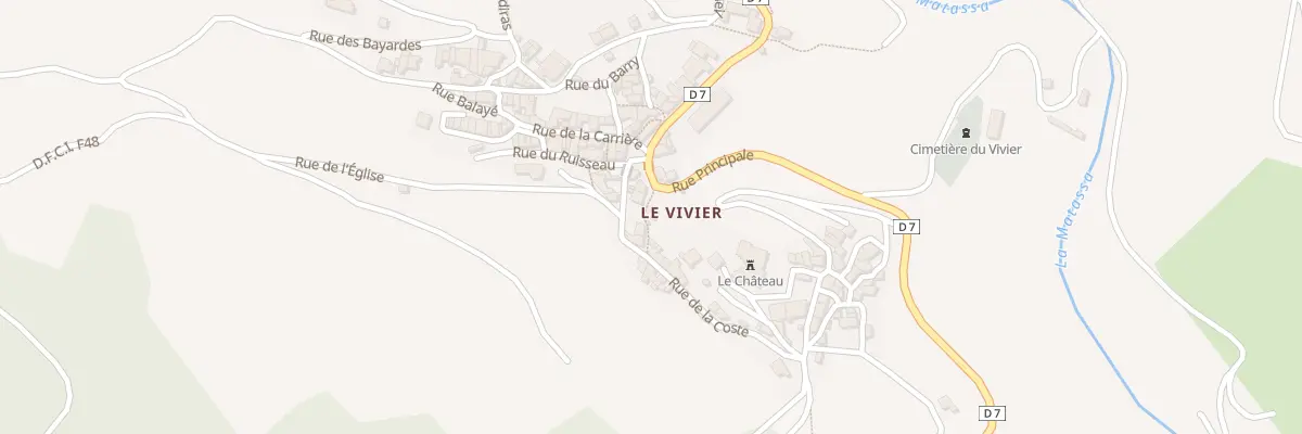 Plan du 53 La Ville au Vivier