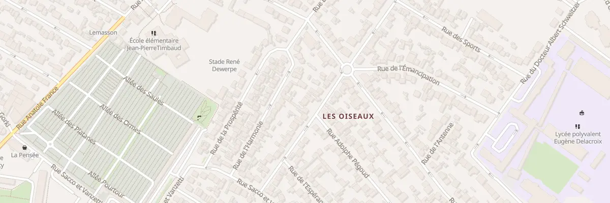 Plan du 33 Rue Grosperrin à Drancy