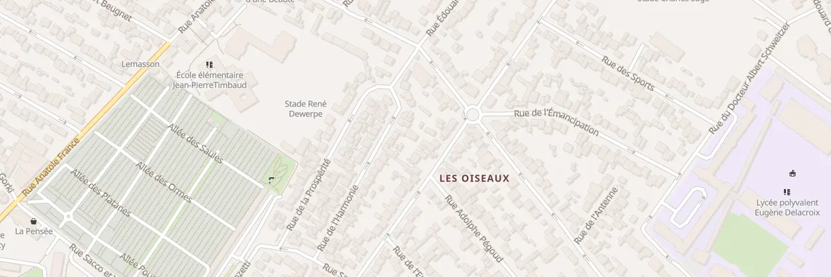 Plan du 37 Rue Grosperrin à Drancy