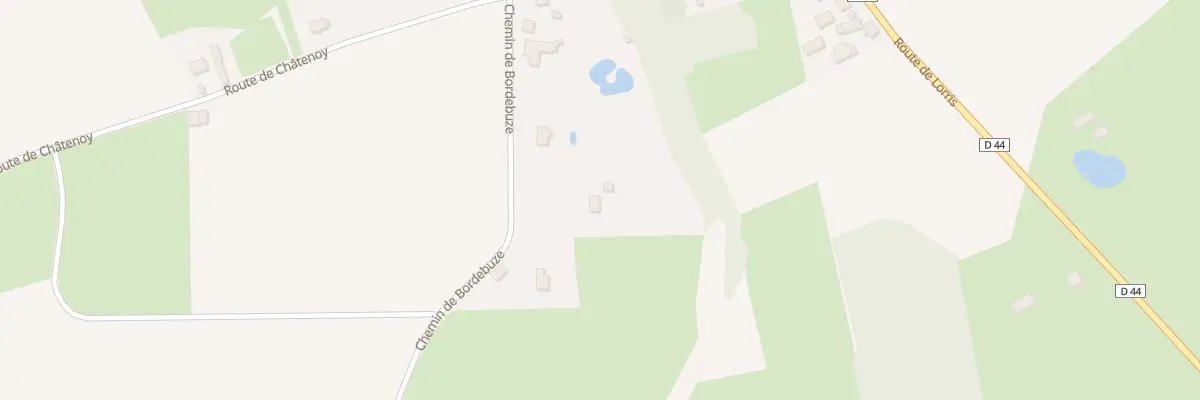 Plan du 9 Che de Bordebuze à Beauchamps-sur-Huillard