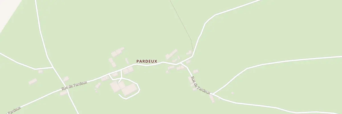 Plan du 5130 Pardeux à Chambérat