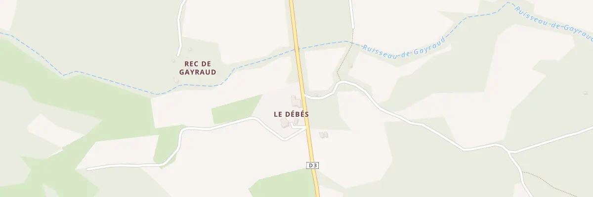Plan du 5148 Le Debes à Fontiès-d’Aude