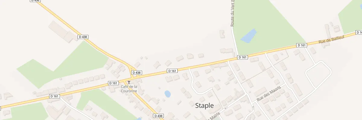 Plan du 1434 Rue de Bailleul à Staple