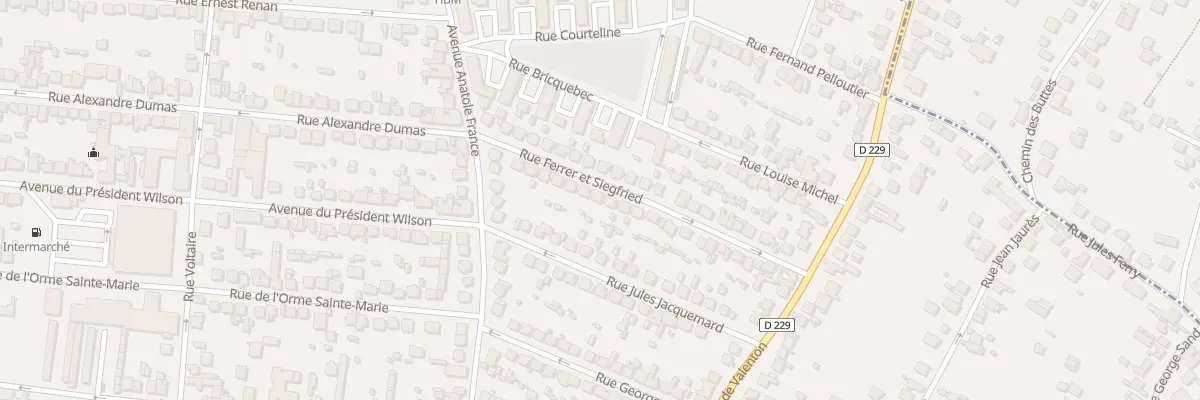 Plan du 16 Rue Ferrer et Siegfried à Villeneuve-Saint-Georges