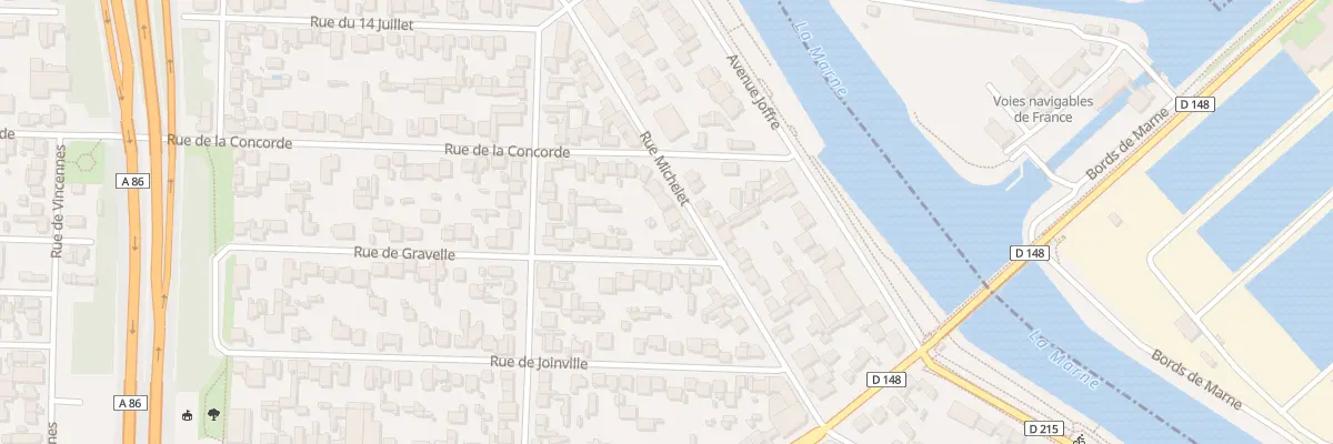 Plan du 48 Rue Michelet à Maisons-Alfort