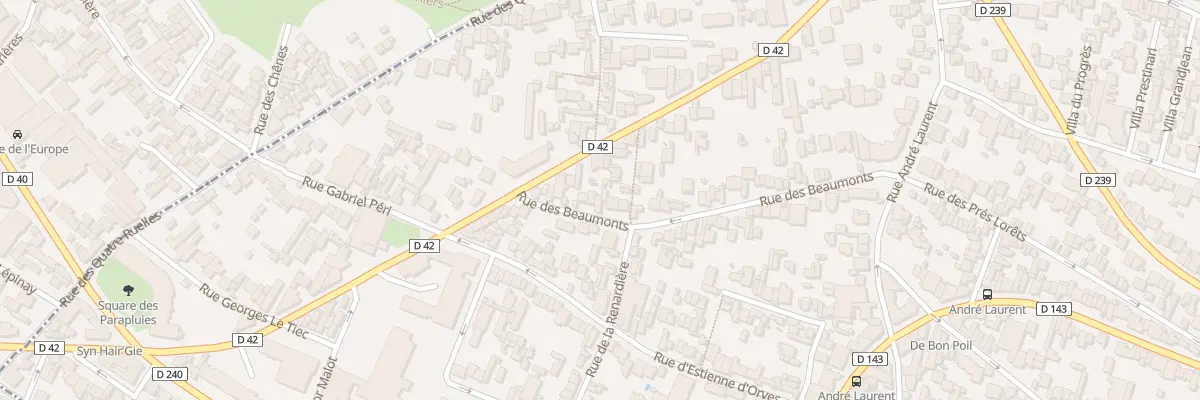 Plan du 76B Rue des Beaumonts à Fontenay-sous-Bois