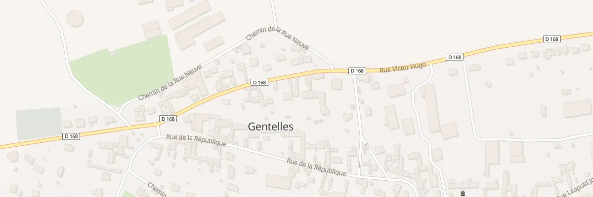 Plan du 31 Rue Victor Hugo à Gentelles