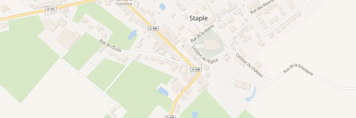 Plan du 7 Vc La Place à Staple