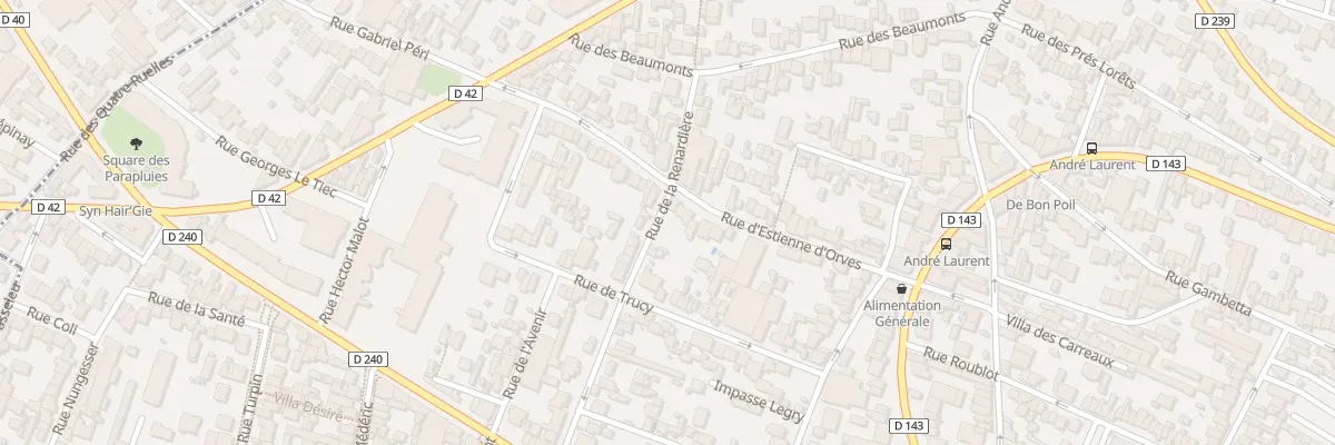 Plan du 35B Rue d’Estienne d’Orves à Fontenay-sous-Bois