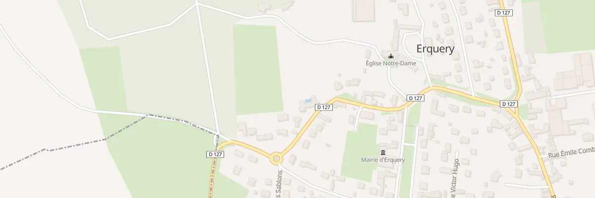Plan du 4 Rue de la République à Erquery