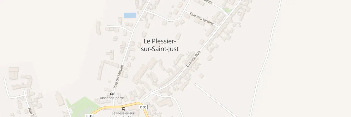 Plan du 157 Gr Grande Rue au Plessier-sur-Saint-Just