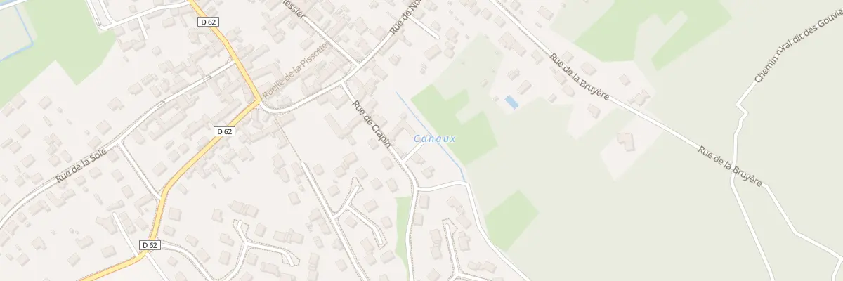 Plan du 109 Rue de Crapin à Breuil-le-Sec