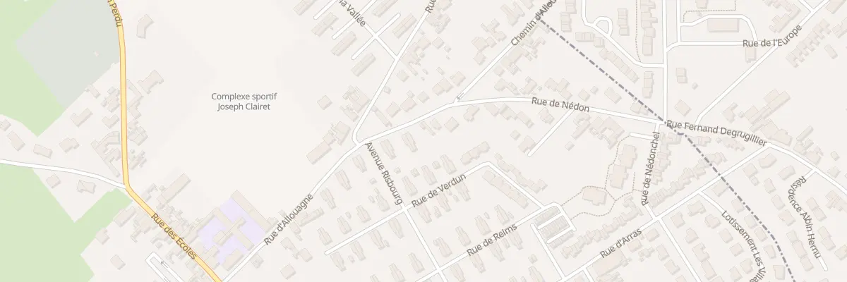 Plan du 11 Rue d’Allouagne à Cauchy-à-la-Tour