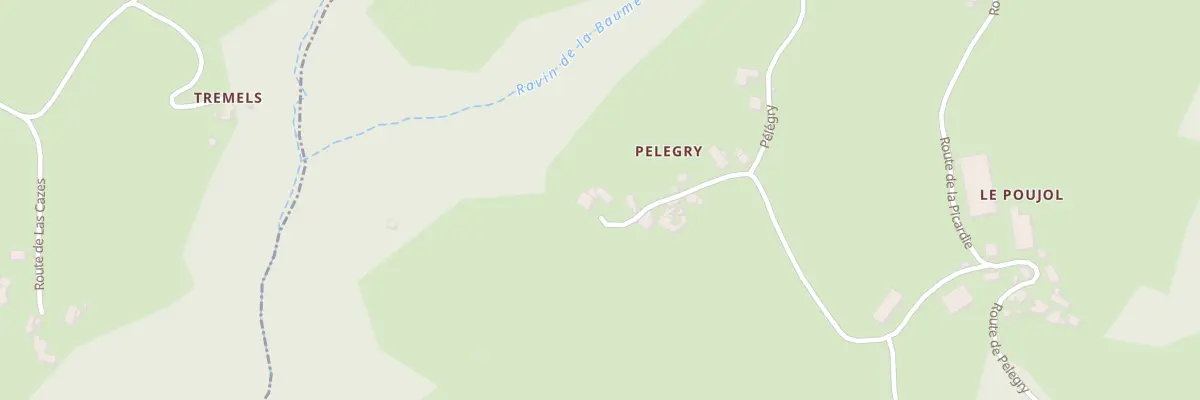 Plan du 5079 Pelegry à Pruines