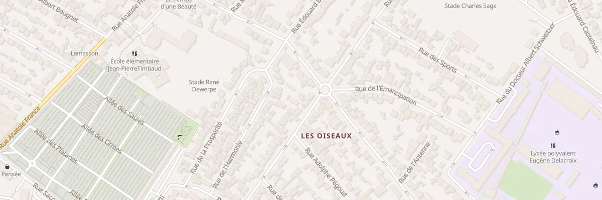 Plan du 43 Rue Grosperrin à Drancy