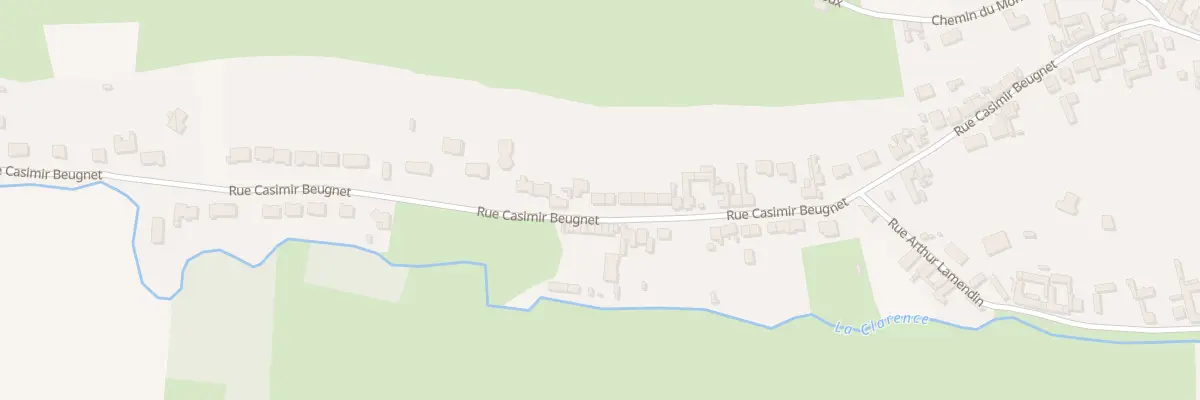 Plan du 75 Rue Casimir Beugnet à Camblain-Châtelain