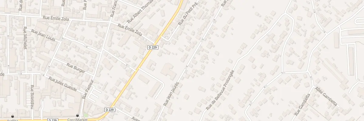 Plan du 19 Rue Jean Jaurés à Villeneuve-Saint-Georges