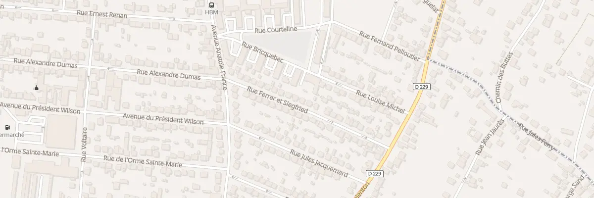 Plan du 19 Rue Ferrer et Siegfried à Villeneuve-Saint-Georges