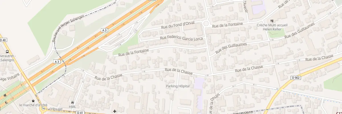Plan du 77 Rue de la Chasse à Noisy-le-Sec