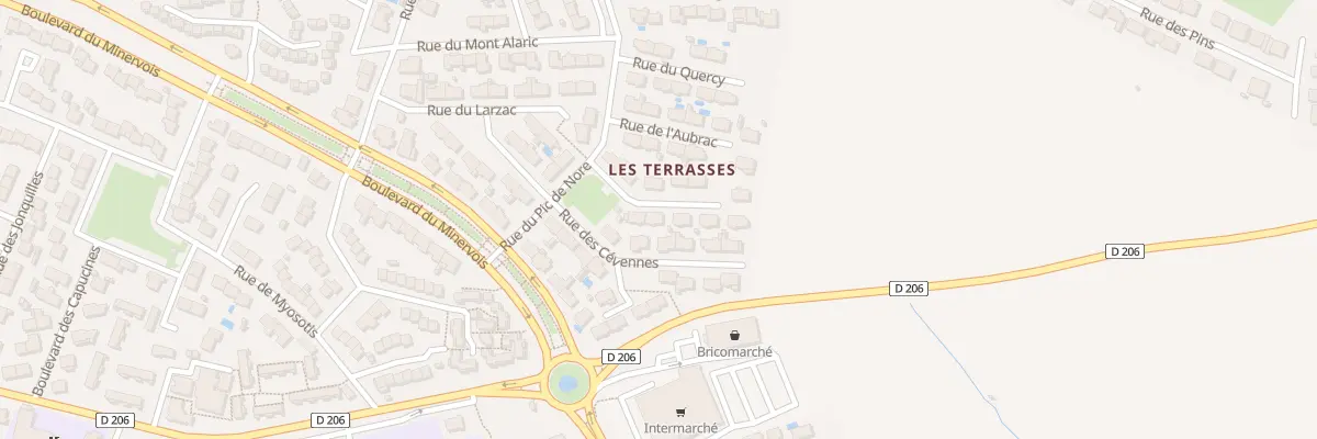 Plan du 4 Rue du Vercors à Trèbes