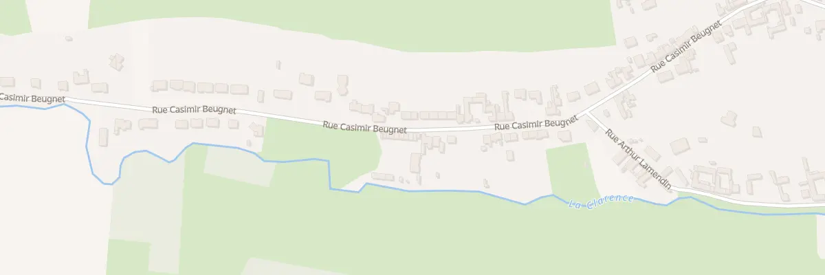 Plan du 70 Rue Casimir Beugnet à Camblain-Châtelain