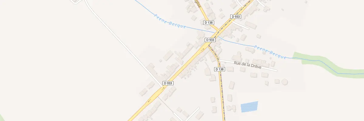 Plan du 15 Rte de St Omer à Bavinchove