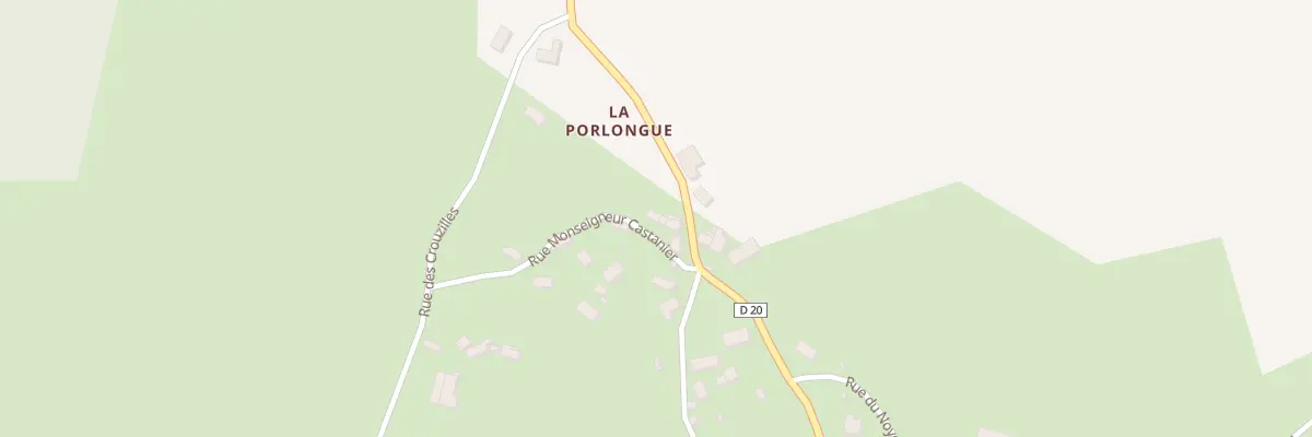 Plan du 6 Rue Monseigneur Castanier à Lacapelle-del-Fraisse