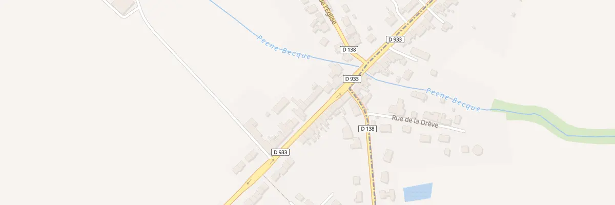 Plan du 19 Rte de St Omer à Bavinchove