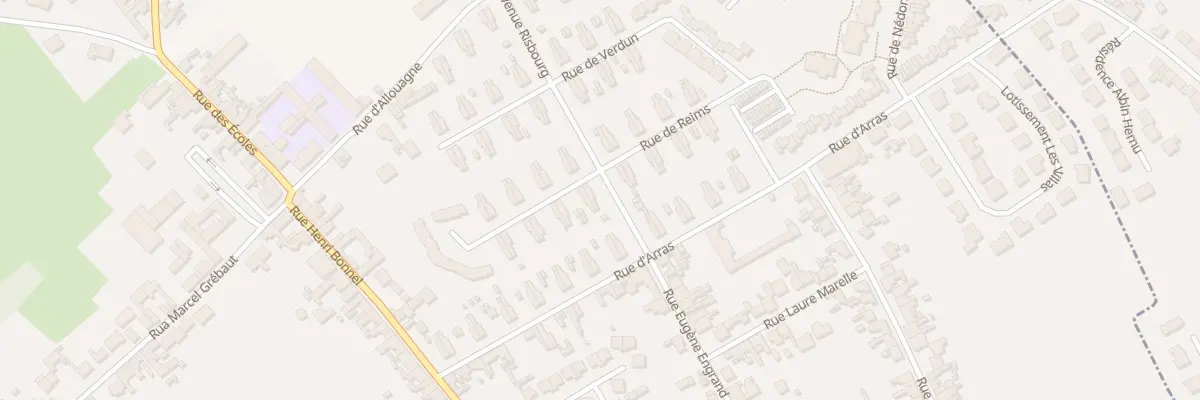 Plan du 15 Rue de Reims à Cauchy-à-la-Tour