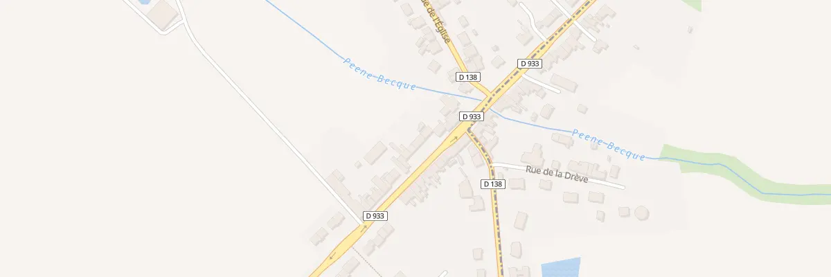 Plan du 21 Rte de Saint-omer à Bavinchove