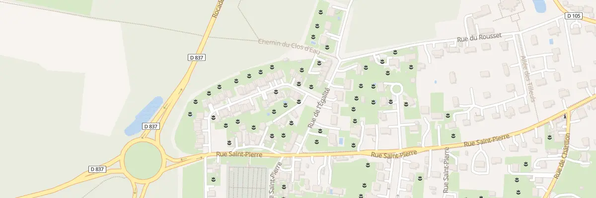 Plan du 15 Rue de la Forêt à Milly-la-Forêt